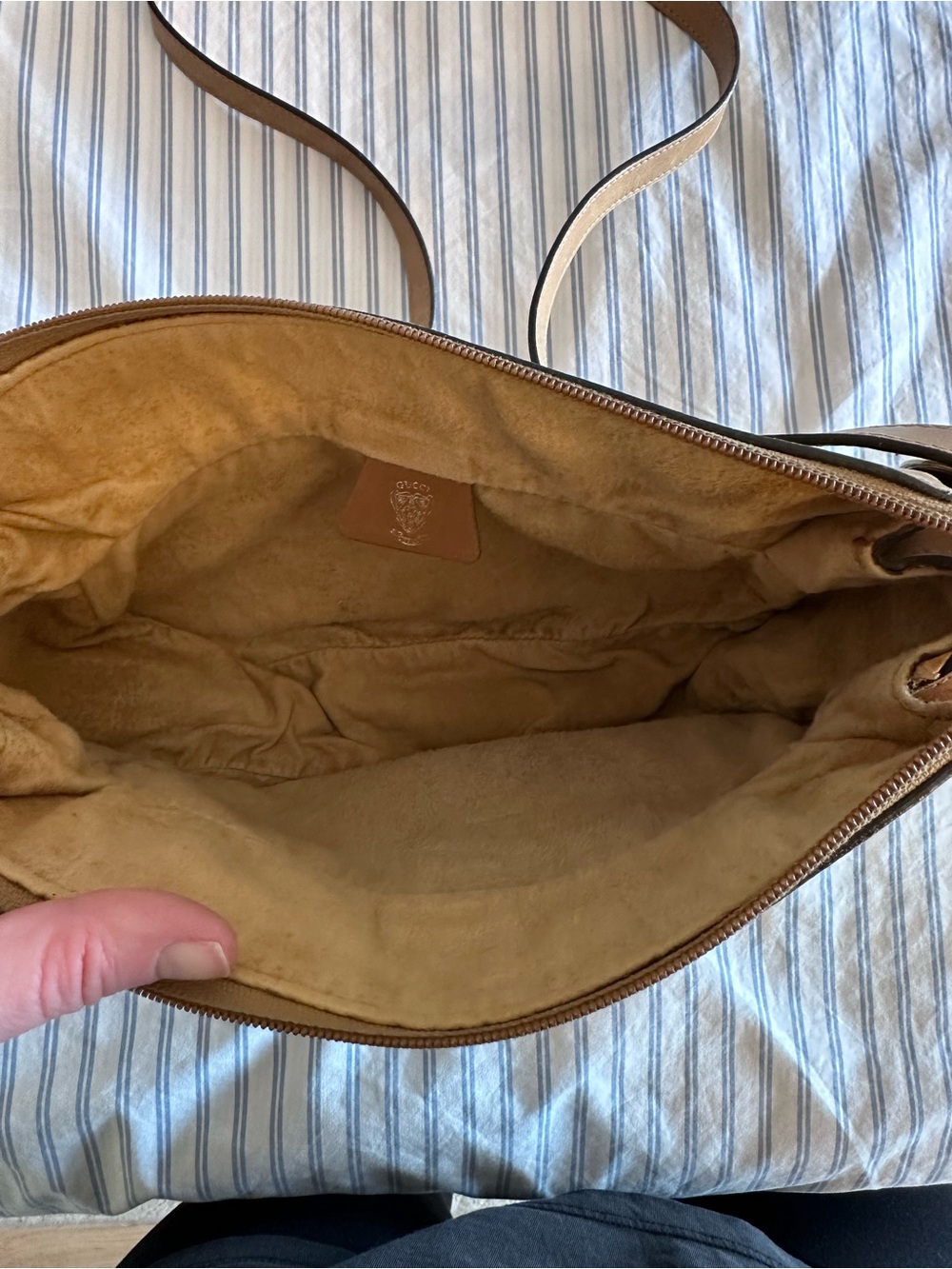 Vintage Gucci Micro GG Canvas Bag - Picture 12 of 16